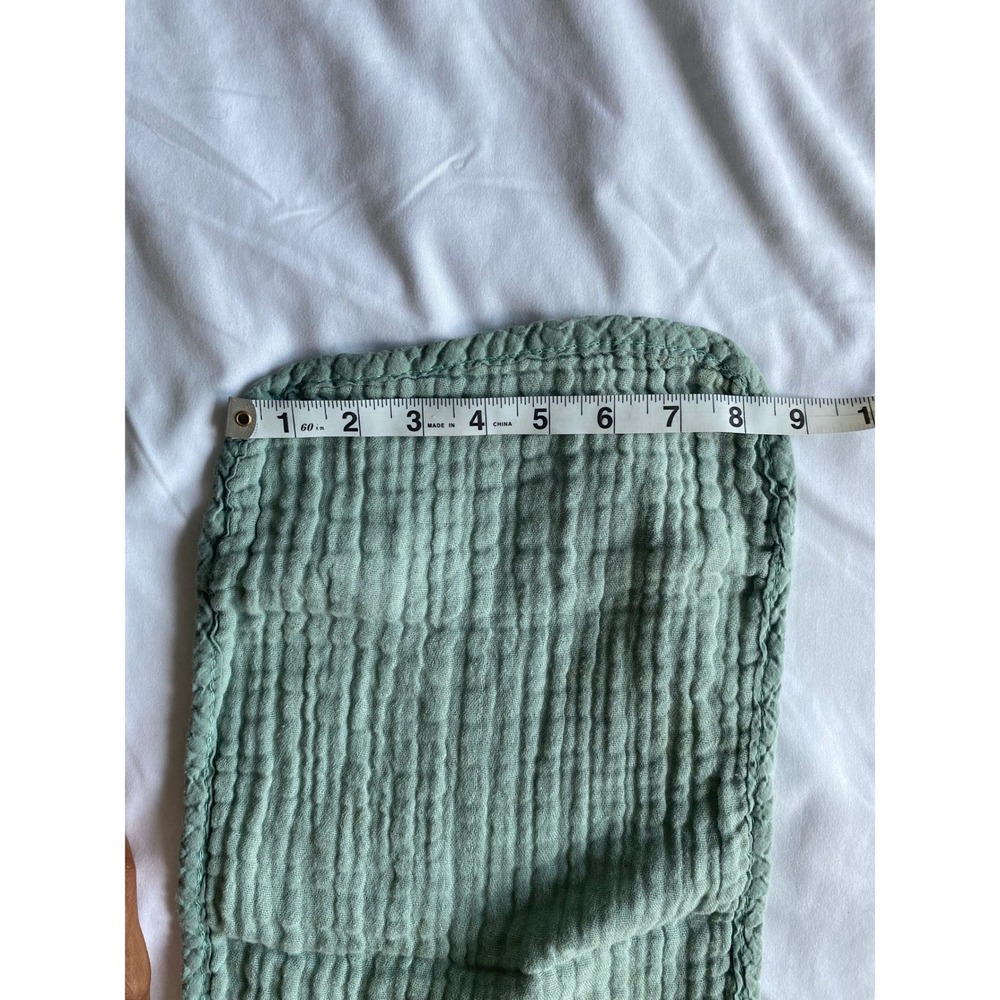 Little Co. Lauren Conrad Unisex Double Gauze BOHO Burp Cloth OS Sage Green